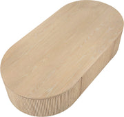 Moana Solid Wood Storage Coffee Table in Natural - 99086Oak-CT
