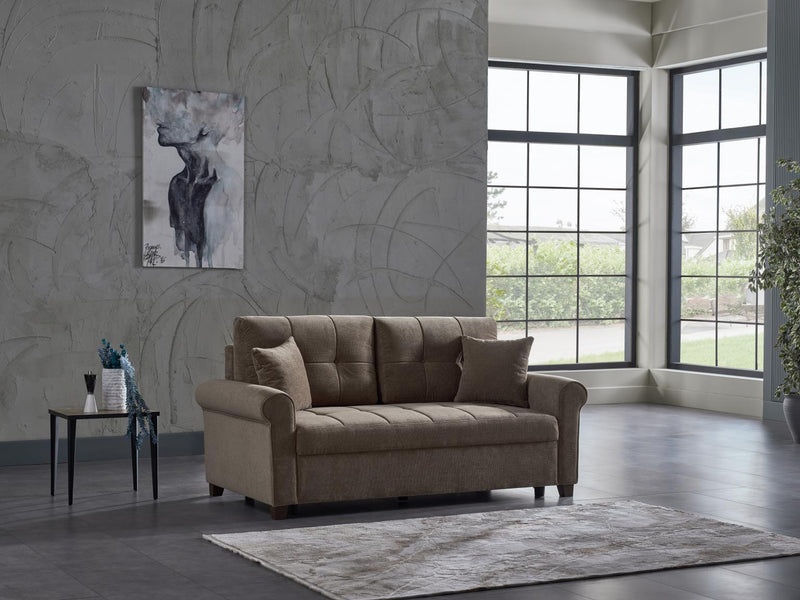 Mocca Koopsi Brown Living Room Set from Bellona - Luna Furniture