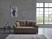 Mocca Koopsi Brown Living Room Set from Bellona - Luna Furniture