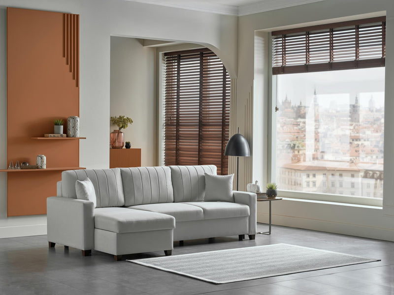 Mocca S Sectional (Zigana Cream) - 20MCS5K00400003