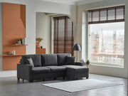 Mocca S Sectional (Zigana Gray) - 20MCS5K00400004