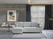 Mocca Sectional (Niva White) - 20MOC5K00300005