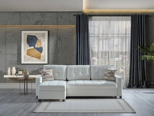 Mocca Sectional (Niva White) - 20MOC5K00300005
