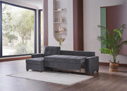Mocca Sectional (Selma Gray)  3 Pieces - 11MOC5K0P20300002