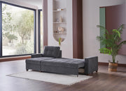 Mocca Sectional (Selma Gray)  3 Pieces - 11MOC5K0P20300002