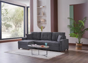 Mocca Sectional (Selma Gray)  3 Pieces - 11MOC5K0P20300002