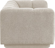 Modari 70.25" Fabric Upholstered Loveseat in Beige - 143Beige-L