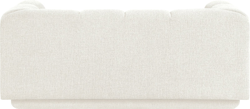 Modari 70.25" Fabric Upholstered Loveseat in Cream - 143Cream-L