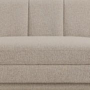 Modari 95" Fabric Upholstered Sofa in Beige - 143Beige-S