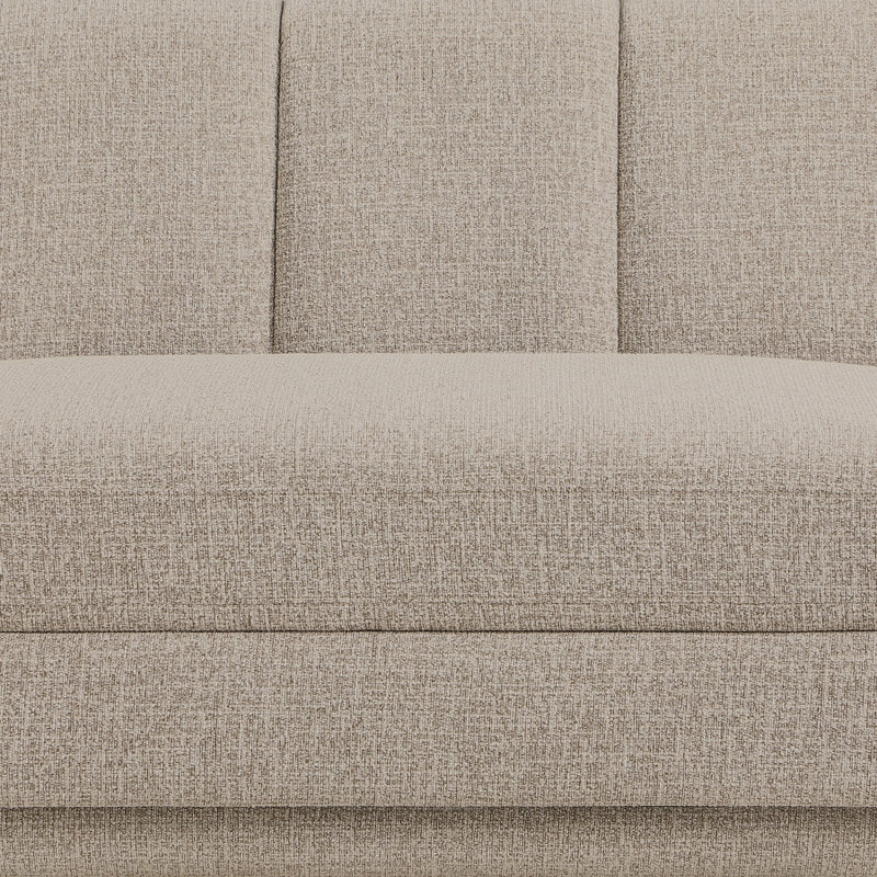 Modari 95" Fabric Upholstered Sofa in Beige - 143Beige-S