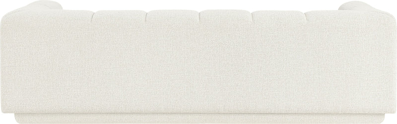 Modari 95" Fabric Upholstered Sofa in Cream - 143Cream-S