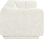 Modari 95" Fabric Upholstered Sofa in Cream - 143Cream-S