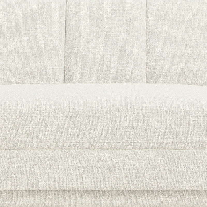 Modari 95" Fabric Upholstered Sofa in Cream - 143Cream-S
