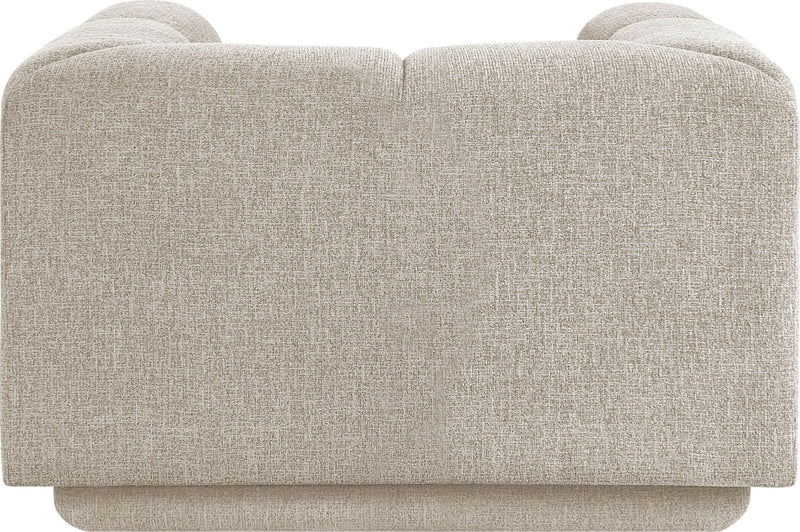 Modari Fabric Upholstered Chair in Beige - 143Beige-C