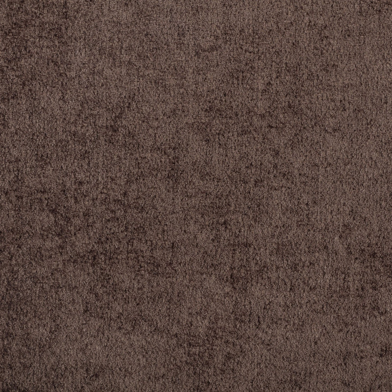 Modena Chenille Fabric Upholstered Full Bed in Brown - ModenaBrown-F
