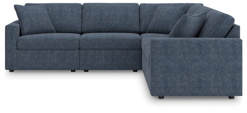 Modmax 5 - Piece Sectional with Recliner - Gate FurnitureSectional