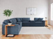 Modmax 8-Piece Sectional with Ottoman in Ink - PKG020669