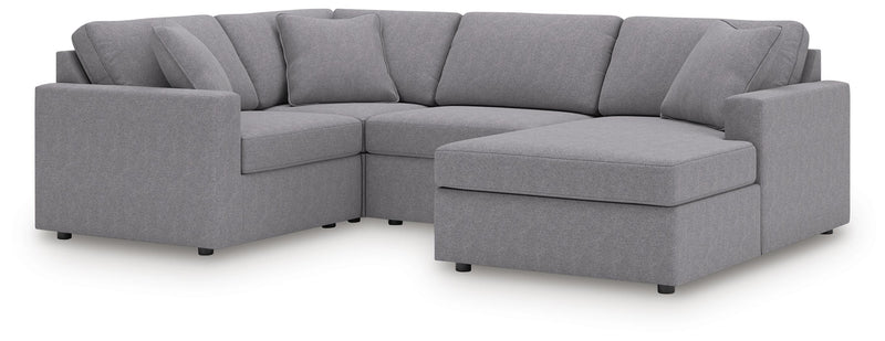 Modmax Granite 4-Piece Sectional with Chaise - 92104S65