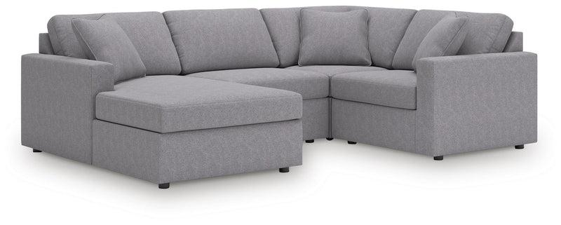 Modmax Granite 4-Piece Sectional with Chaise - 92104S66