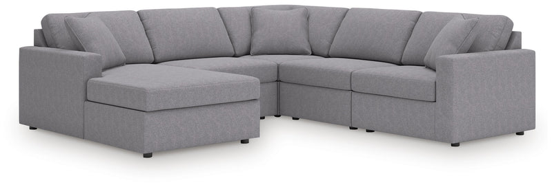 Modmax Granite 5-Piece Sectional with Chaise - 92104S67