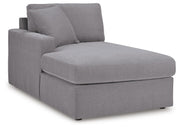 Modmax Granite 5-Piece Sectional with Chaise and Audio Console - 92104S47