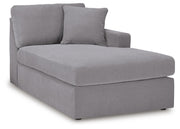 Modmax Granite 5-Piece Sectional with Chaise and Audio Console - 92104S47