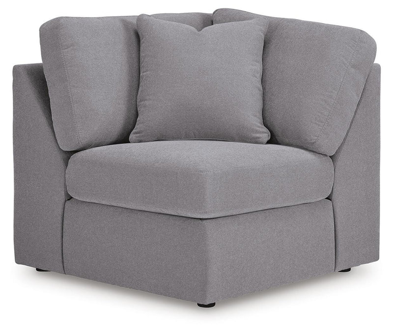 Modmax Granite 6-Piece Sectional and Oversized Accent Ottoman - 92104U25