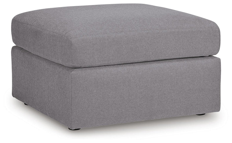 Modmax Granite 6-Piece Sectional and Oversized Accent Ottoman - 92104U25