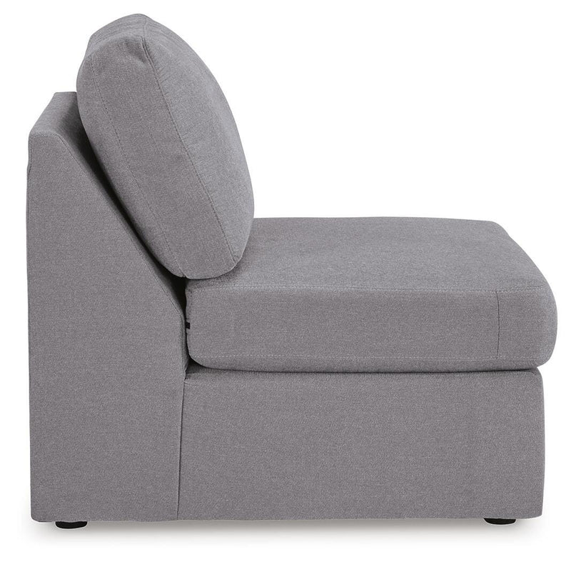 Modmax Granite 6-Piece Sectional and Oversized Accent Ottoman - 92104U25