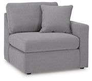 Modmax Granite 6-Piece Sectional and Oversized Accent Ottoman - 92104U25