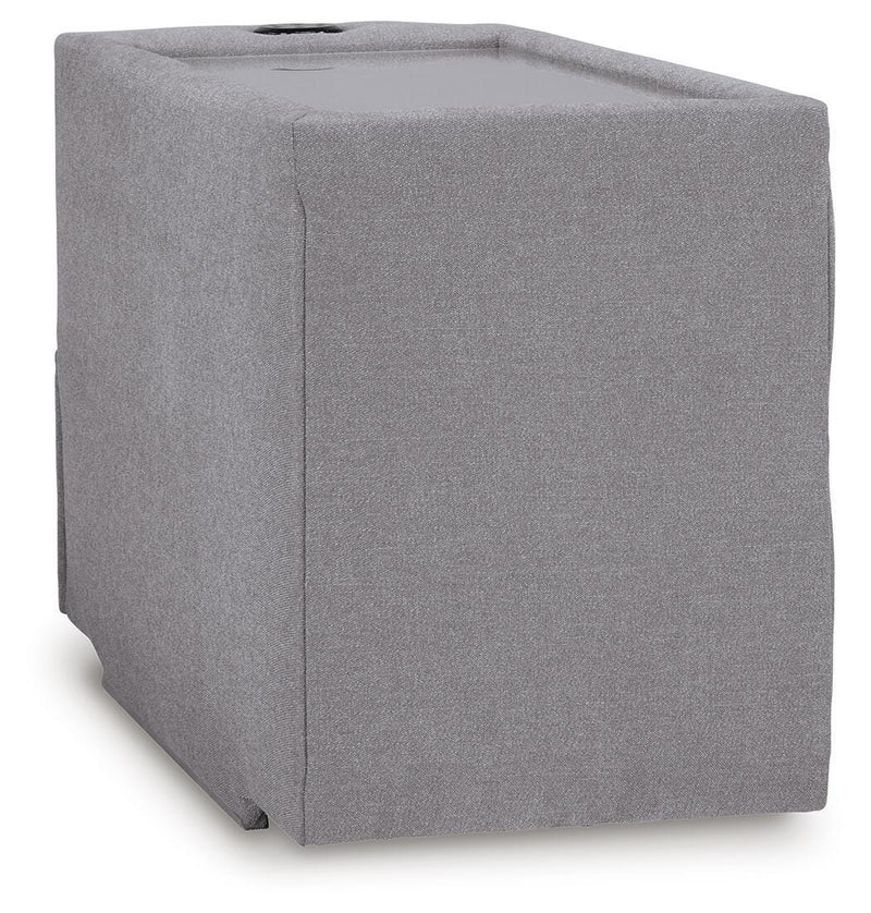 Modmax Granite 6-Piece Sectional and Oversized Accent Ottoman - 92104U25