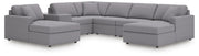 Modmax Granite 7-Piece Sectional - 92104S54