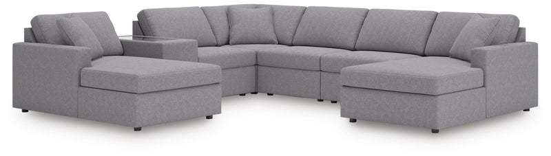 Modmax Granite 7-Piece Sectional - 92104S54