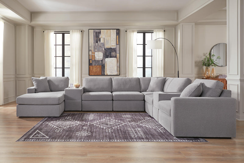 Modmax Granite 8-Piece Sectional with Chaise - 92104S43