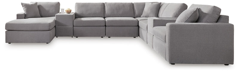 Modmax Granite 8-Piece Sectional with Chaise - 92104S43
