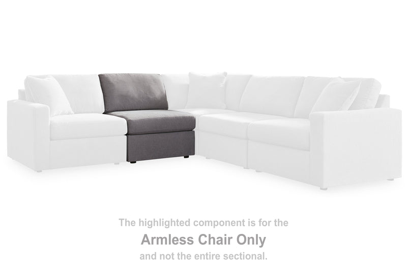 Modmax Granite Armless Chair - 9210446