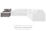 Modmax Granite Left-Arm Facing Corner Chaise - 9210416
