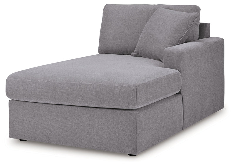 Modmax Granite Right-Arm Facing Corner Chaise - 9210417