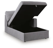 Modmax Granite Right-Arm Facing Corner Chaise with Storage - 9210417S
