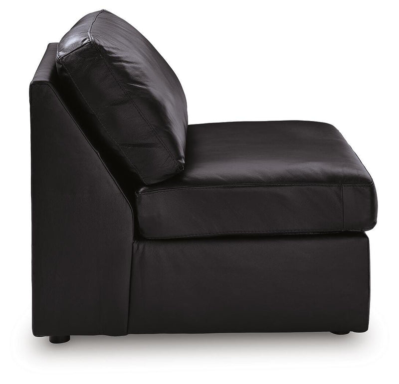 Modmax II Black Armless Chair - 7430546