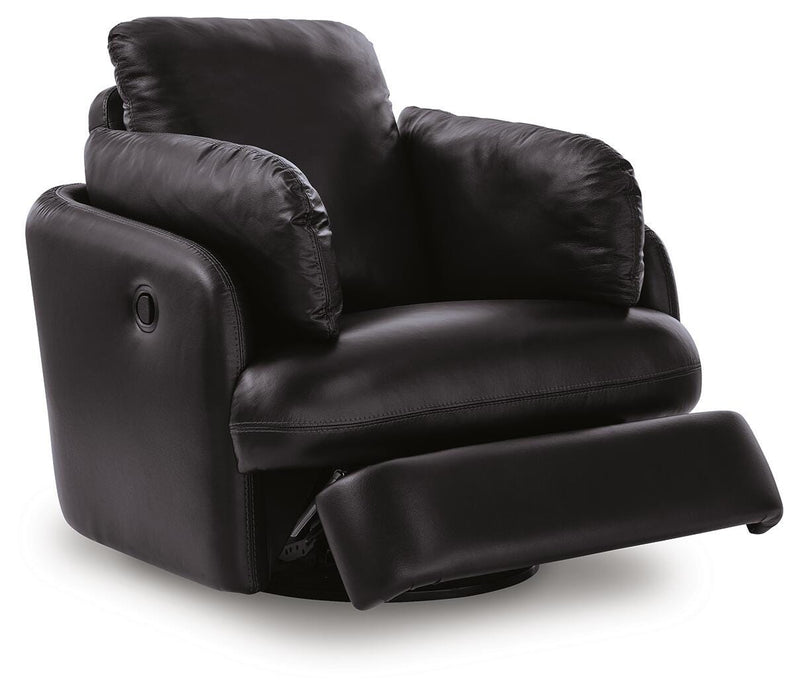 Modmax II Black Swivel Glider Recliner - 7430561