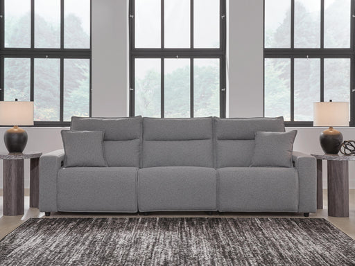Modmax II Salt and Pepper 3-Piece Power Reclining Sectional - 65906S1