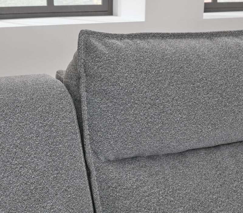 Modmax II Salt and Pepper 6-Piece Reclining Sectional with Console - 65906S36