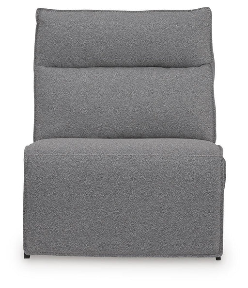 Modmax II Salt and Pepper 7-Piece Power Reclining Sectional with Audio Consoles - 65906S48