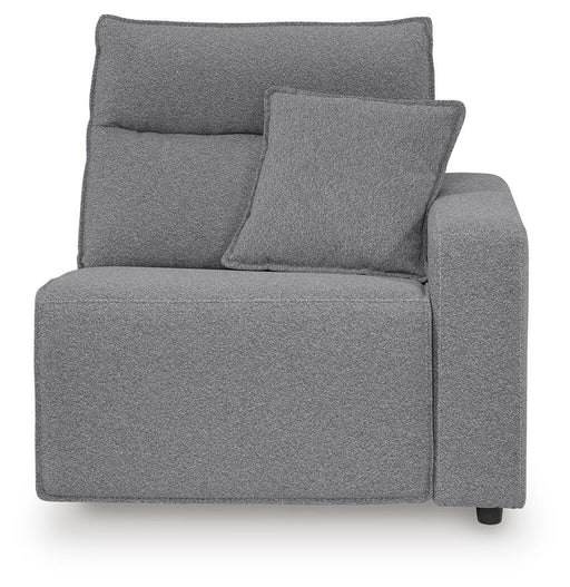 Modmax II Salt and Pepper 8-Piece Power Reclining Sectional with Console - 65906S47