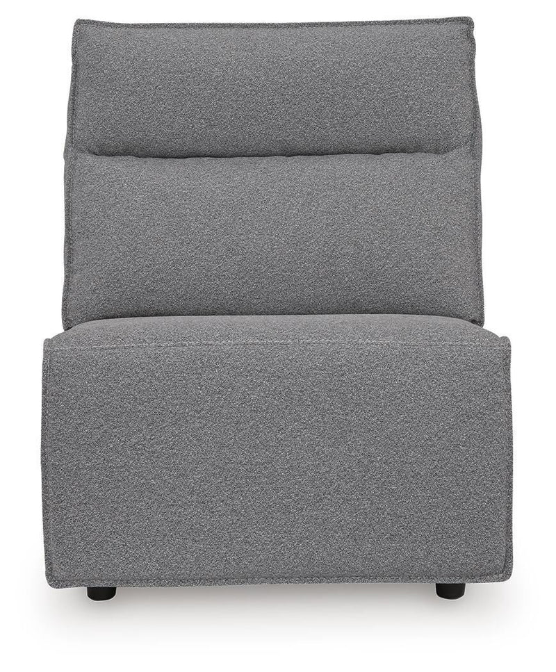 Modmax II Salt and Pepper 8-Piece Power Reclining Sectional with Console - 65906S47