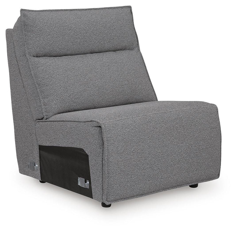 Modmax II Salt and Pepper Armless Chair - 6590646