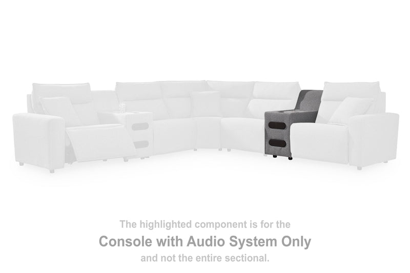 Modmax II Salt and Pepper Console with Audio System - 6590660