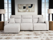 Modmax II Stone 3-Piece Reclining Sofa Chaise - 65907S23