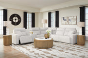 Modmax II Stone 6-Piece Power Reclining Sectional with Console - 65907S10